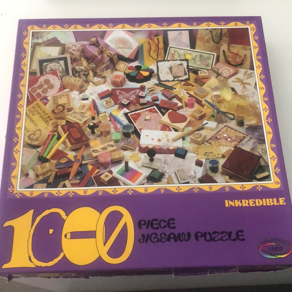 1000 Piece Jigsaw Puzzle:: Rubber Stamps